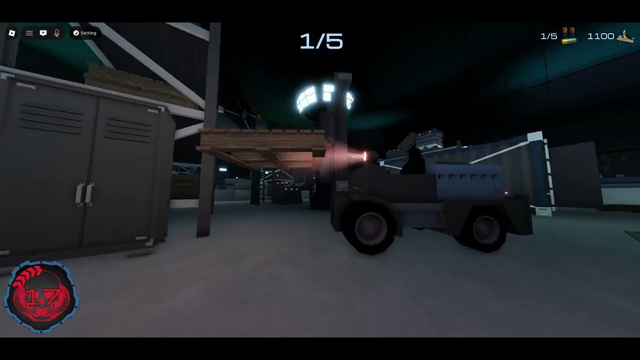 Playing pressure (continueation dealing with the searchlights boss at 07:36)