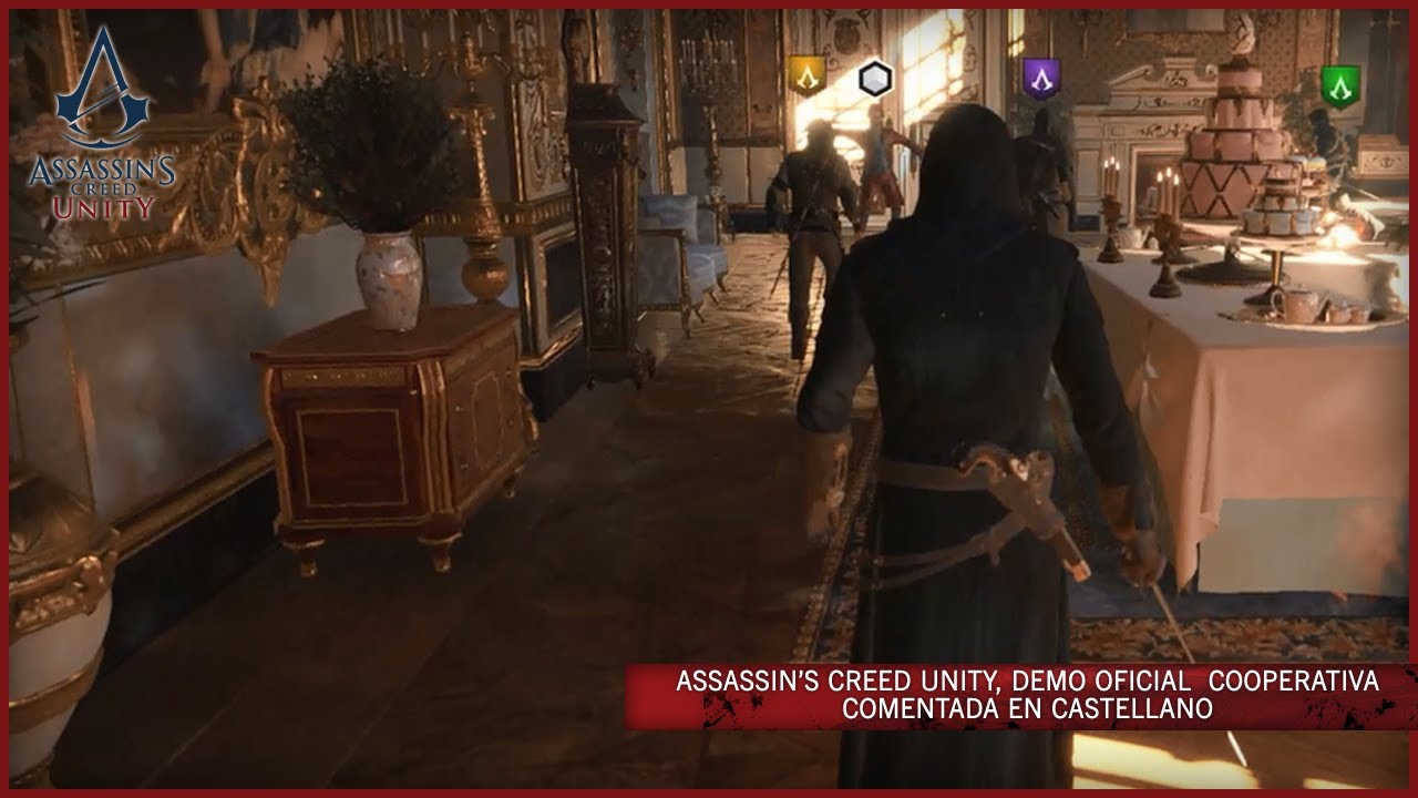 Assassin's Creed Unity - Demo E3_2014 Oficial COOPERATIVA Comentada en Castellano. (ES)