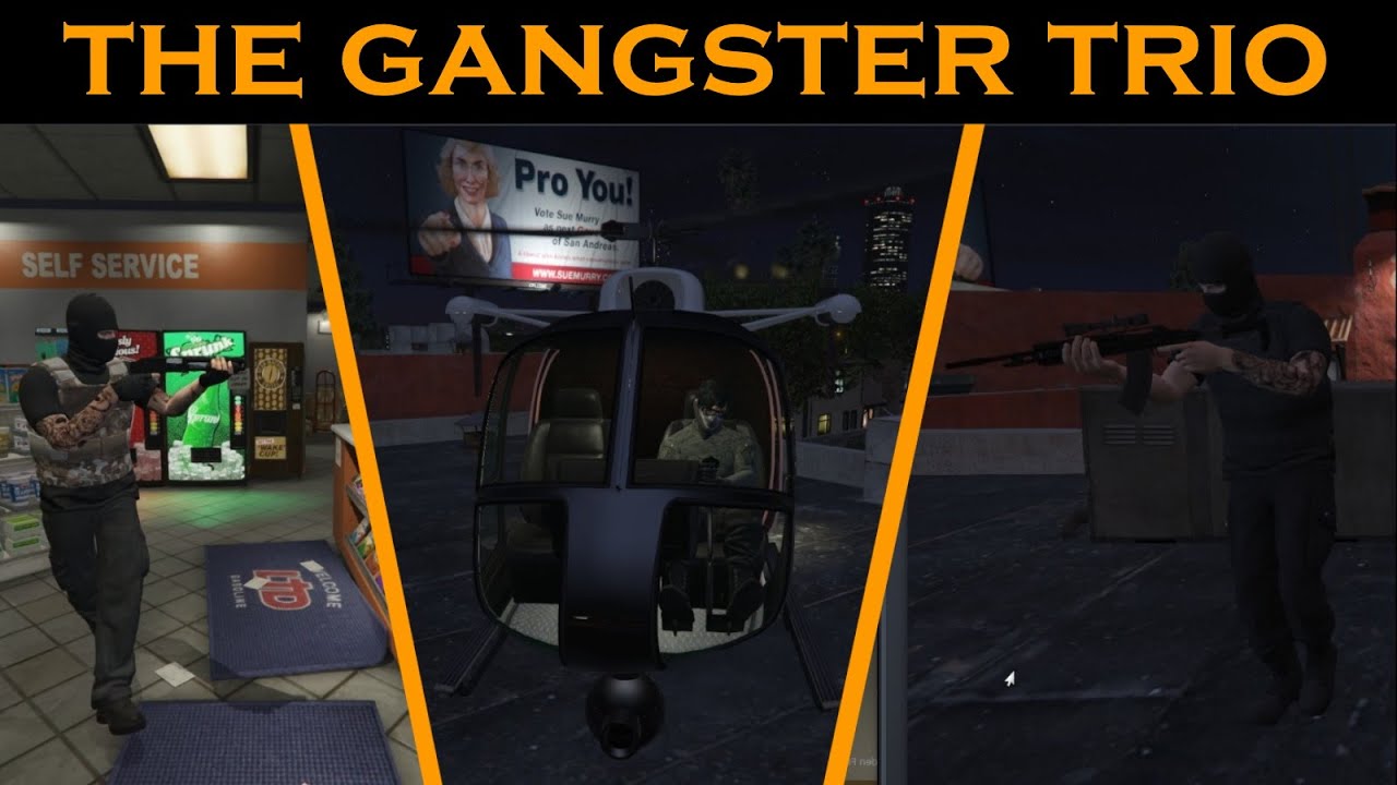 The Gangster Trio #1 / GTA SHORT MOVIES