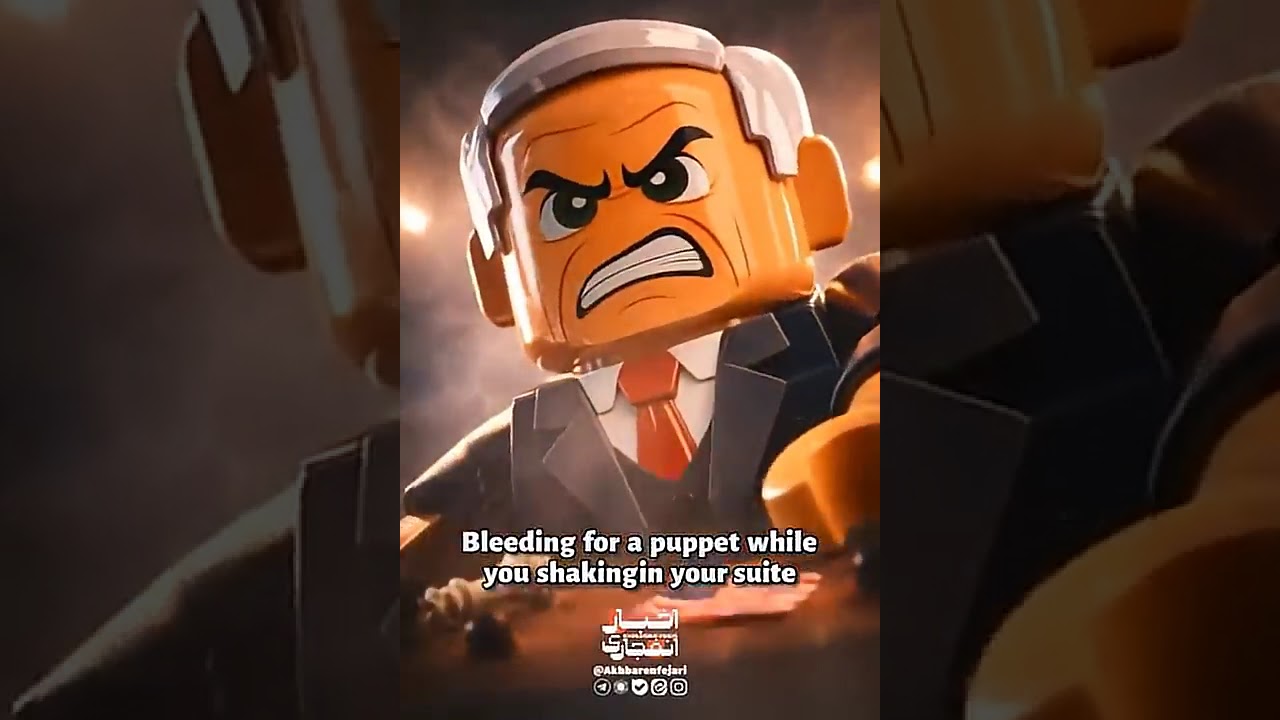 L O S E R  - Music by I ran Trump disstrack with AI Lego animation