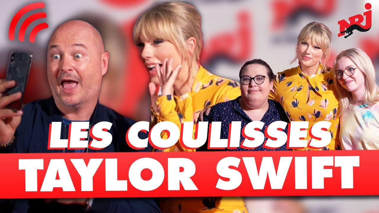 Taylor Swift ! Ce que vous n'avez pas vu de sa venue #NRJ