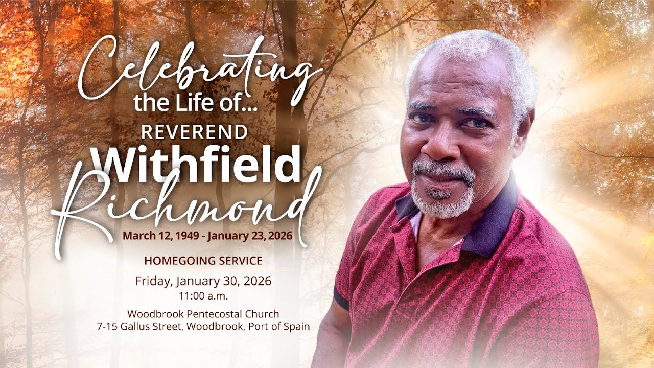 Celebration service for the late Rev :Withfield Richmond