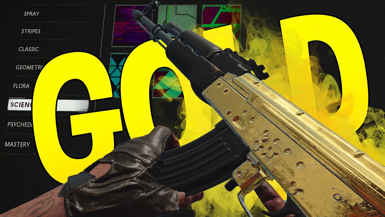 Cold War AK-47 GOLD & Wissenschaft Tarnung erklärt | Road 2 Dark Matter