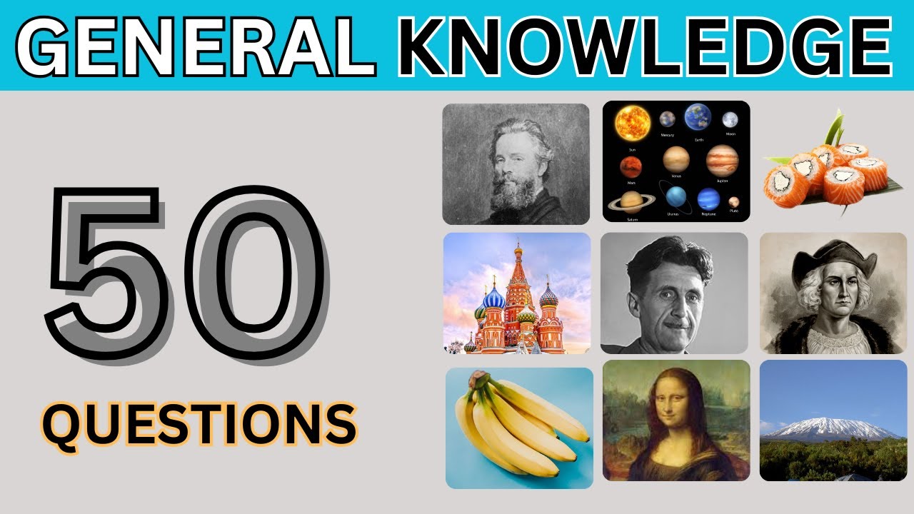 How clever are You  Ep2 | General Knowledge Quiz 50 Questions #triviaquestions  #generalknowledge