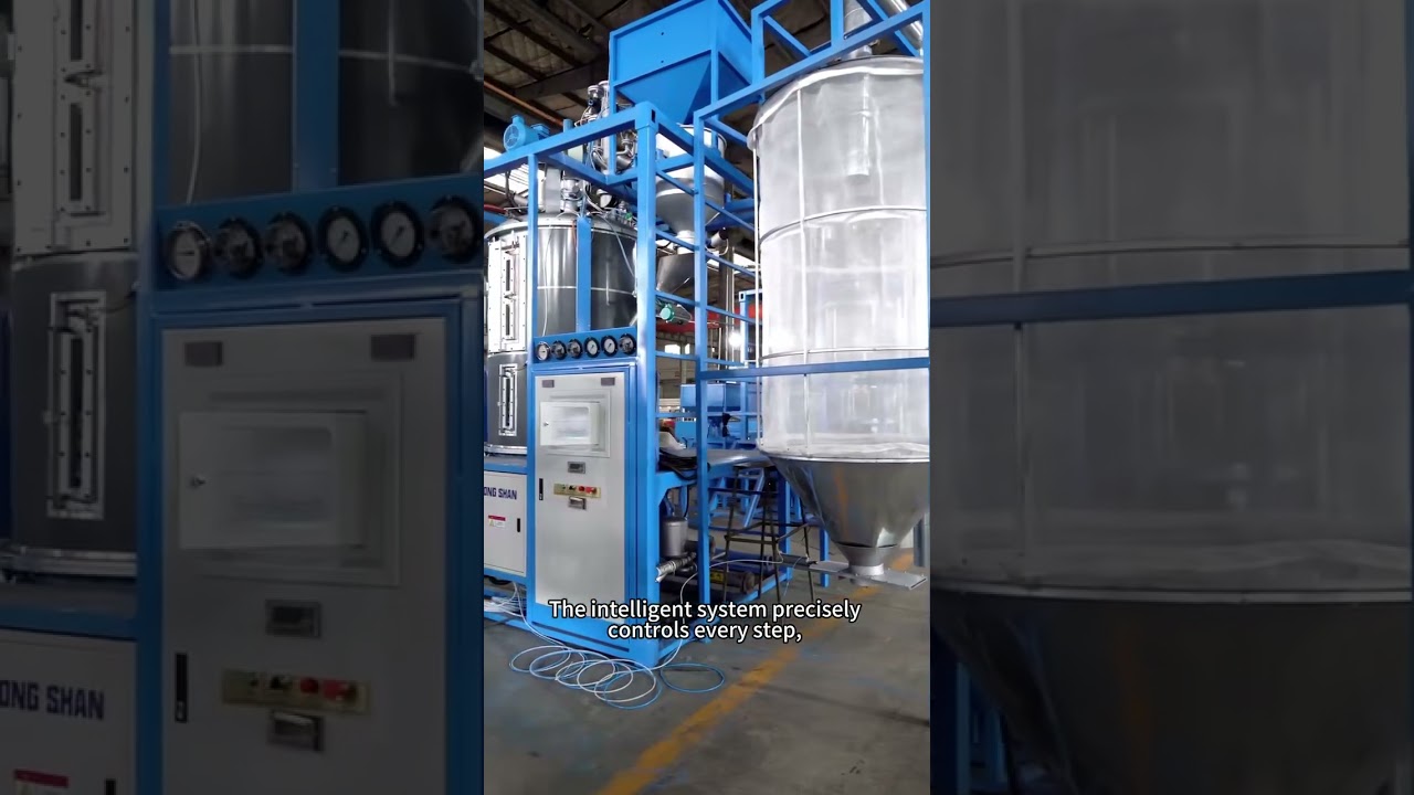 Stable Foaming, Consistent Quality &mdash; Dongshan Pre-Expander Ensures Reliable Production #shorts
