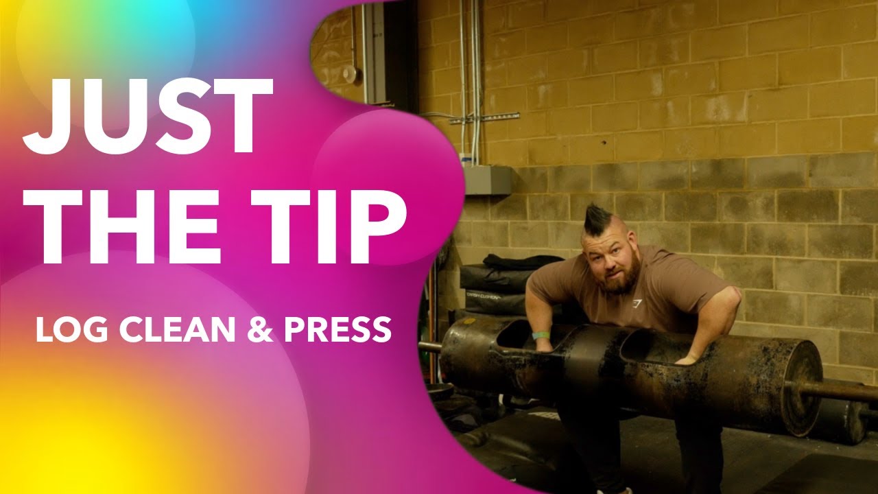 JUST THE TIP: LOG CLEAN & PRESS