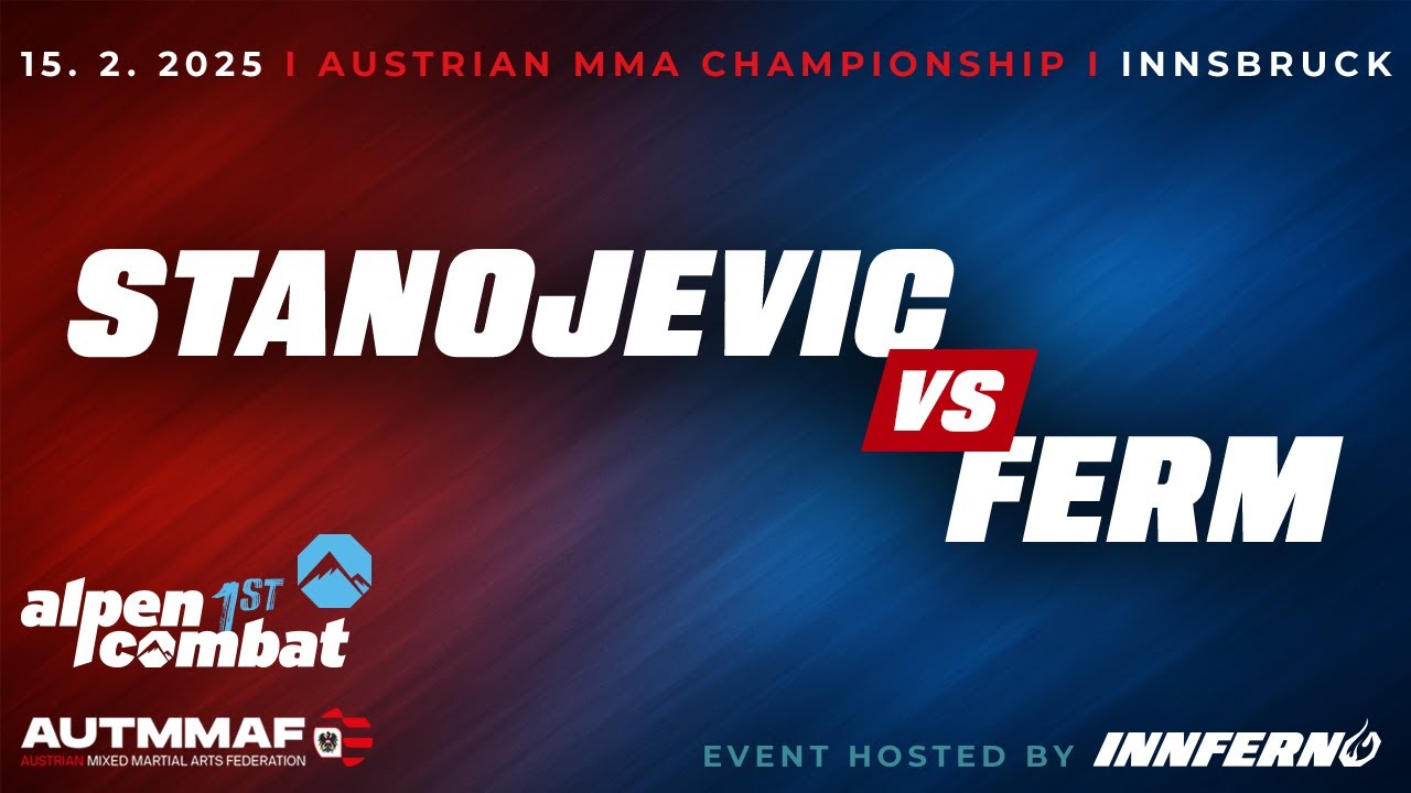 Free MMA Fight | Stanojevic Julio VS Ferm Simon | Austrian MMA Championship | Alpen Combat 1