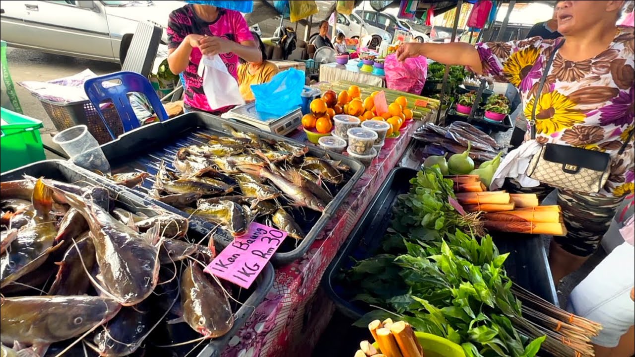 Macam² Lauk Kampung Di Tamu Emart Tudan Miri