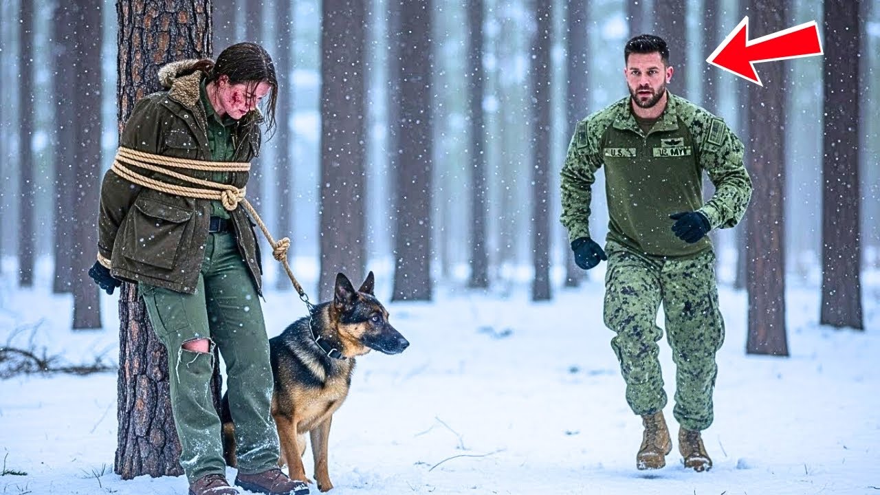 A Navy SEAL Found a Forest Ranger and Her K9 in the Snow — What Happened Next Was Unbearable