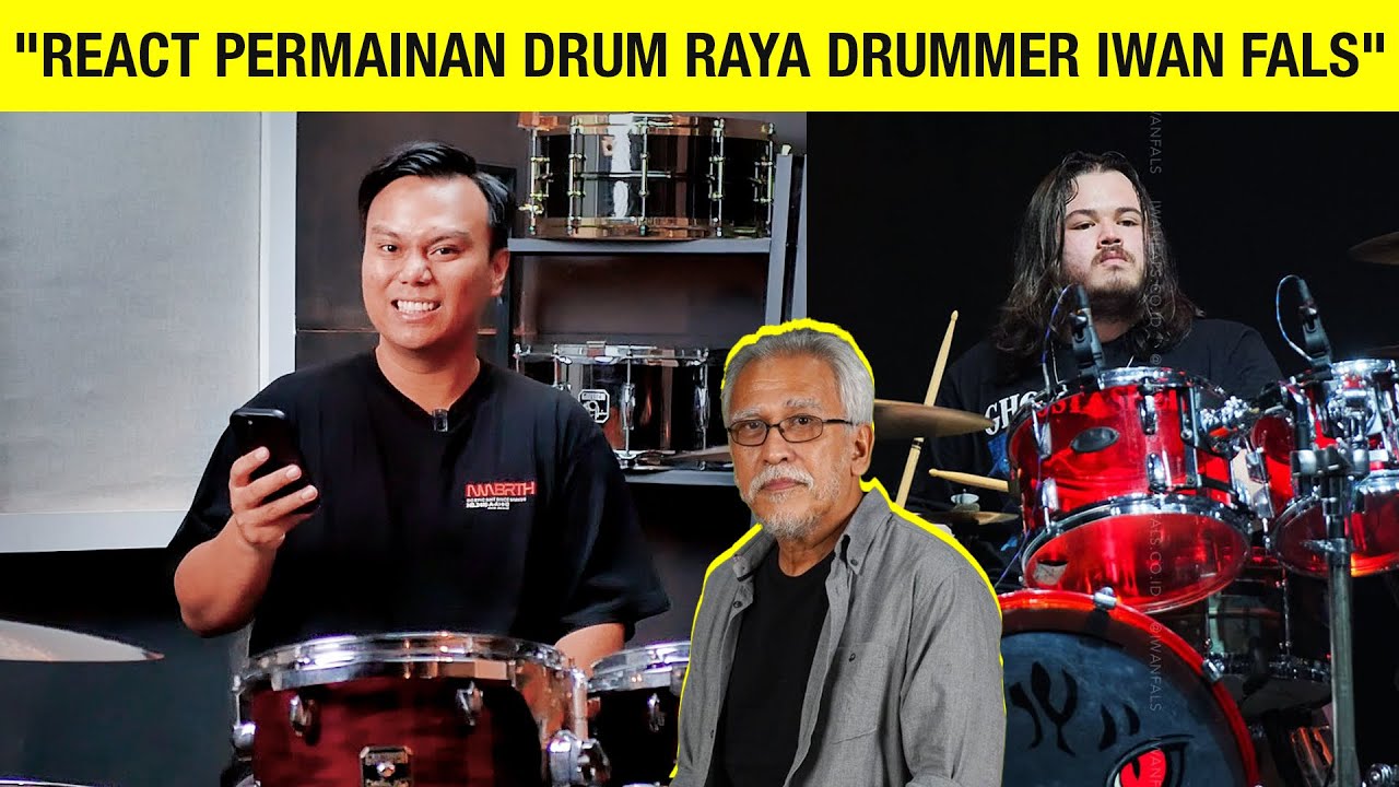 ANAKNYA IWAN FALS TERNYATA DRUMMER JAGO