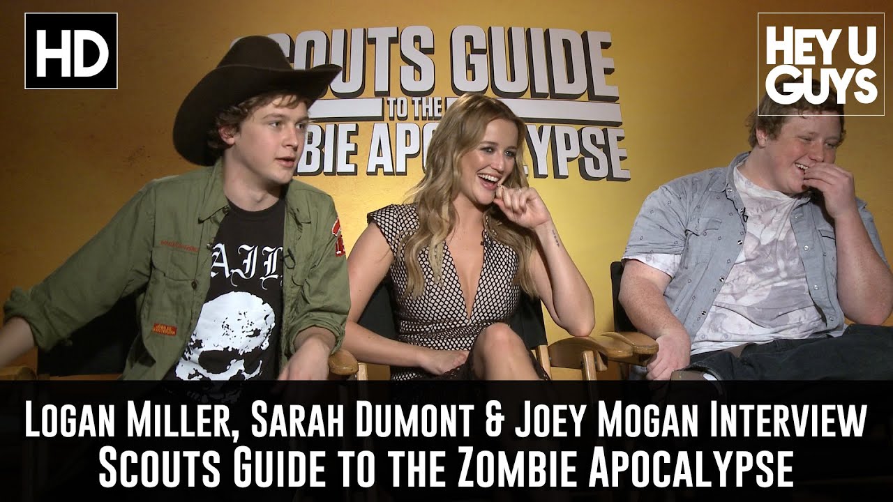 Logan Miller, Sarah Dumont & Joey Morgan Exclusive Interview - Scouts Guide to the Zombie Apocalypse