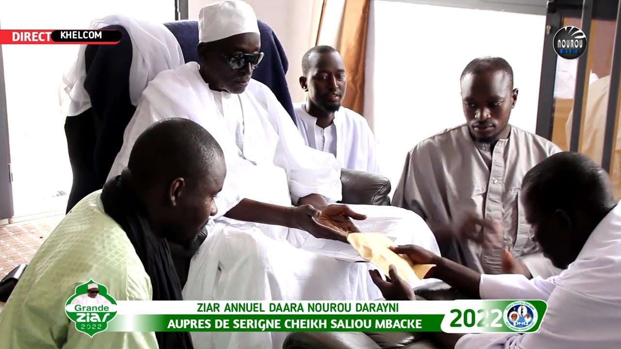 Discour de Serigne Cheikh Saliou Mbacké lors du Ziar du Daara Nourou Daarayni Édition 2022