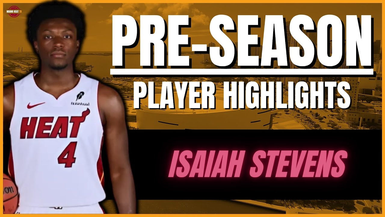 Isaiah Stevens - Full Preseason Highlights 2024
