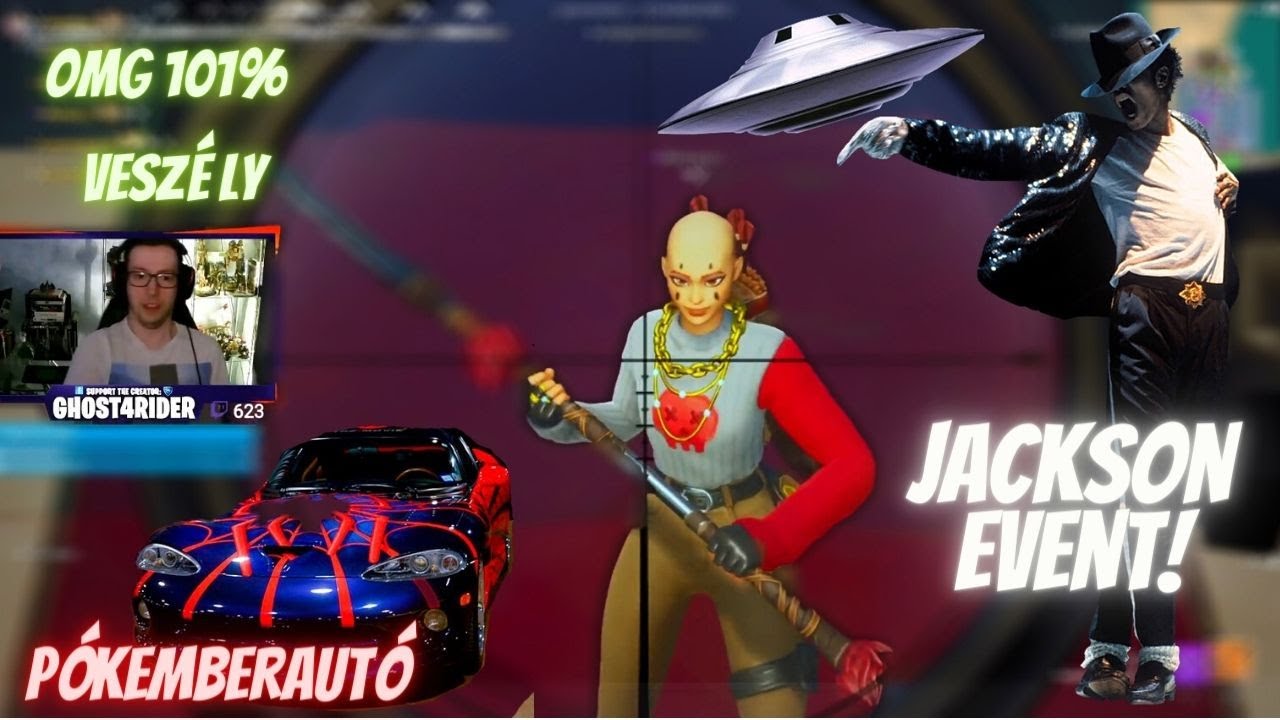 Kopasz Aura, Pókemberautó és a Jackson Event! #ghost4momentek 2