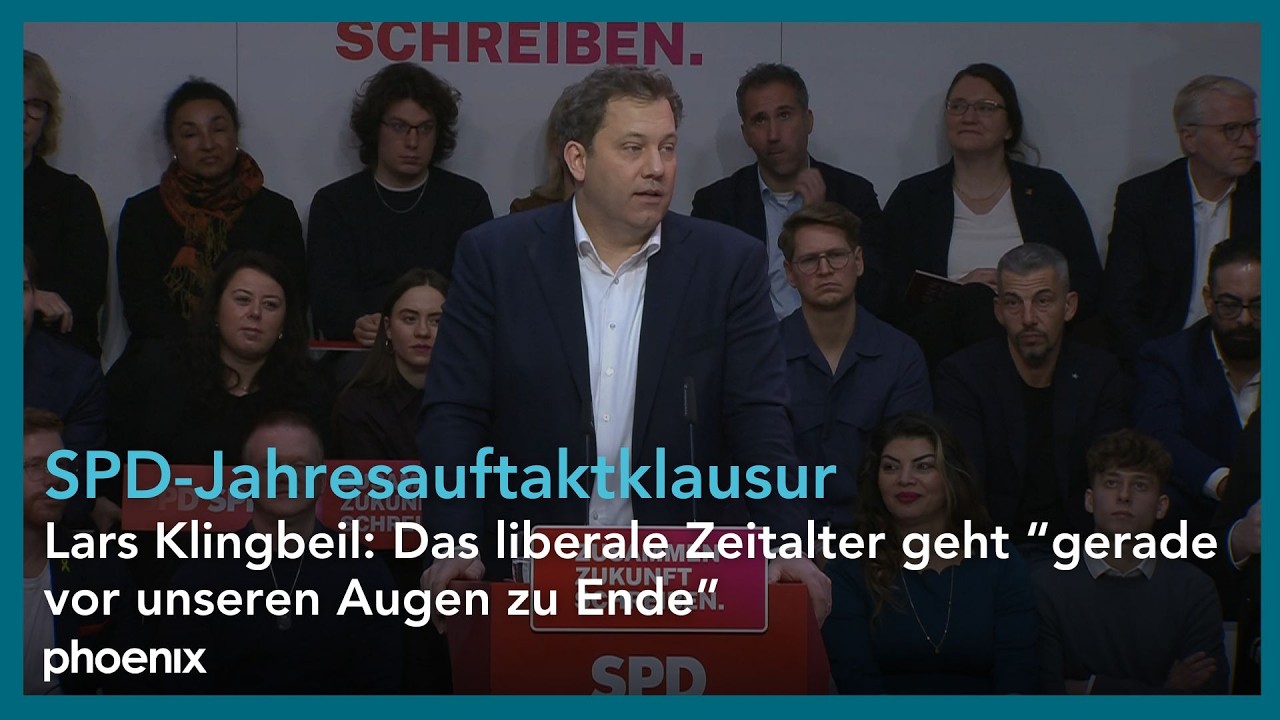 Jahresauftaktklausur SPD-Parteivorstand: Grundsatzrede von Lars Klingbeil  | 07.02.26