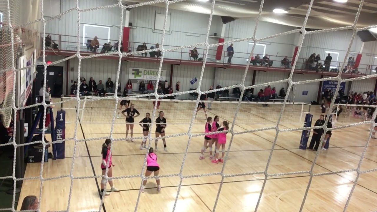 Elevate 15 pink vs MVP- set 1