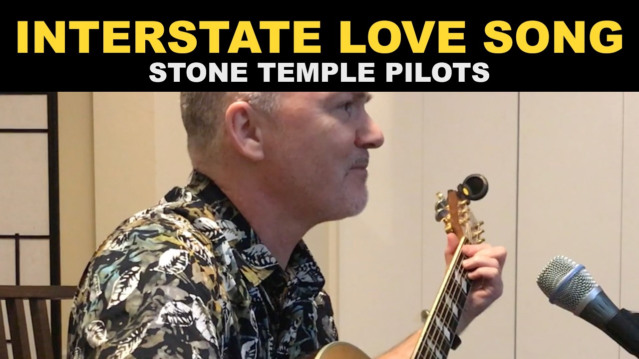 Interstate Love Song - Stone Temple Pilots (STP) - acoustic guitar cover by Dave Milliken