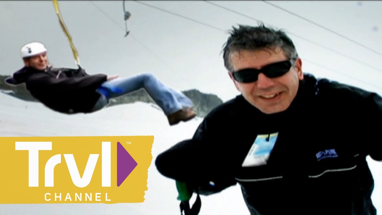 Tackling Mountains & Ziplining in Vancouver | Anthony Bourdain: No Reservation | Travel Channel