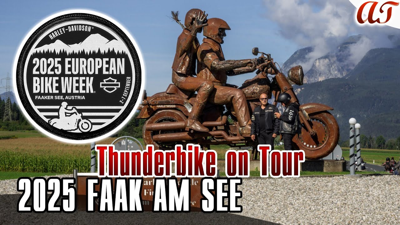 FAAK AM SEE 2025 — Thunderbike в туре * Европейская байк-неделя * A&T Design