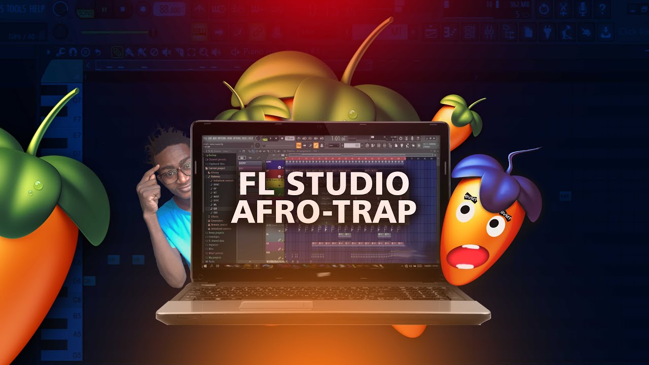#SemanaProfissional: AfroTRAP Studio Session | FL Studio LIVE 2