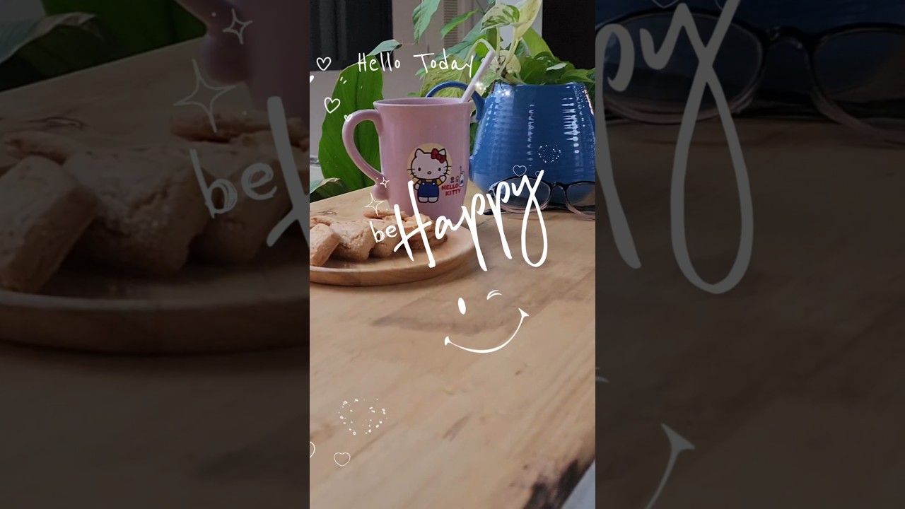 Hello today be happy 😊 #shortvideo #cafe #thailand