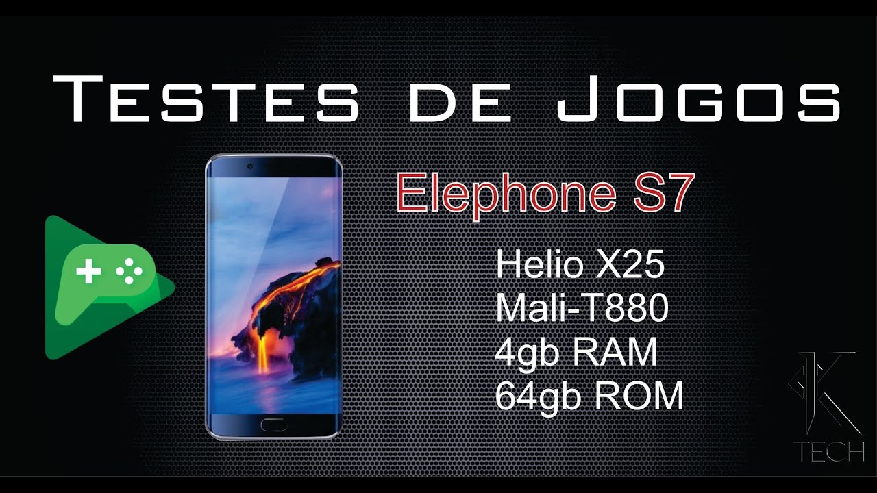 Elephone S7 - Teste de desempenho com jogos!