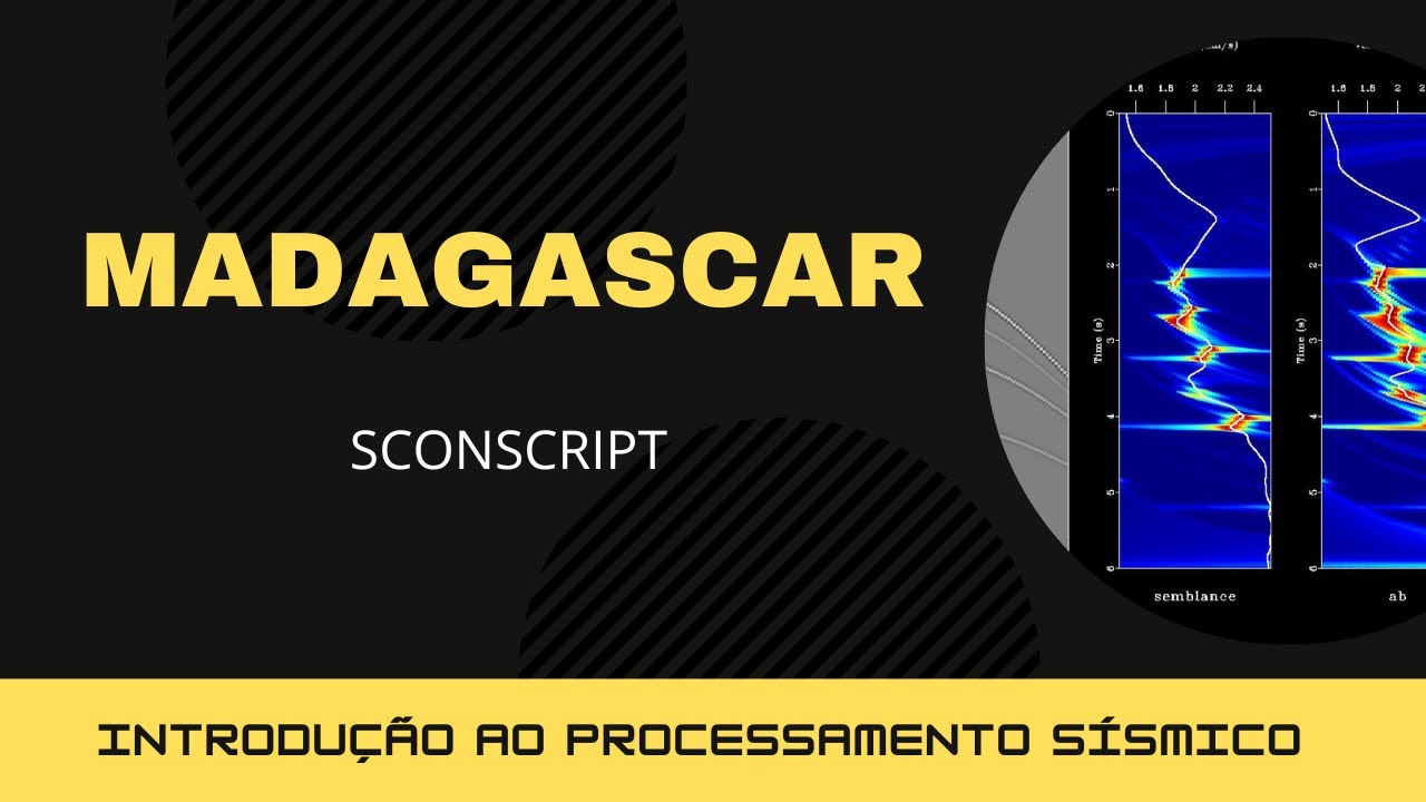 Pacote de processamento sísmico Madagascar #33 - Gerenciar fluxos de processamento com SConscript