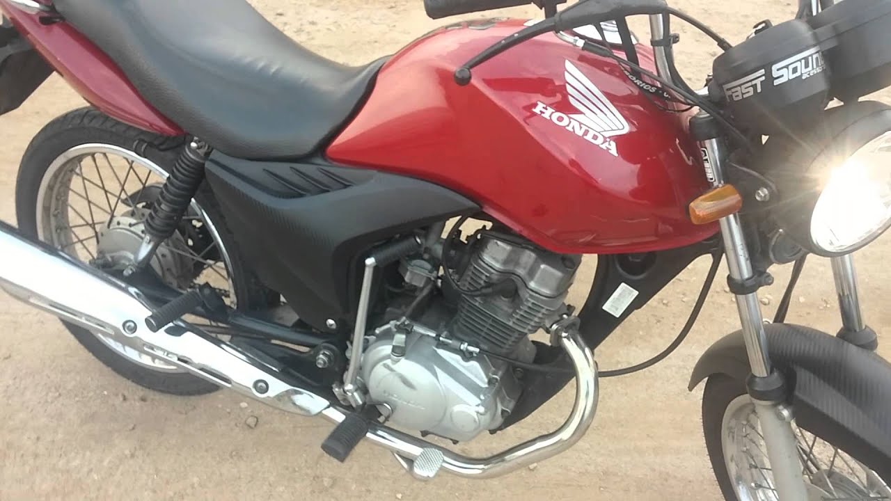 CG 125 Fan - cortando giro