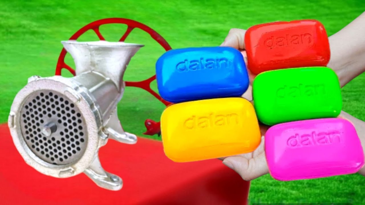Satisfying Video I Mixing All My Slime SmoothieMaking Glossy Slime ASMR RainbowToyTocToc