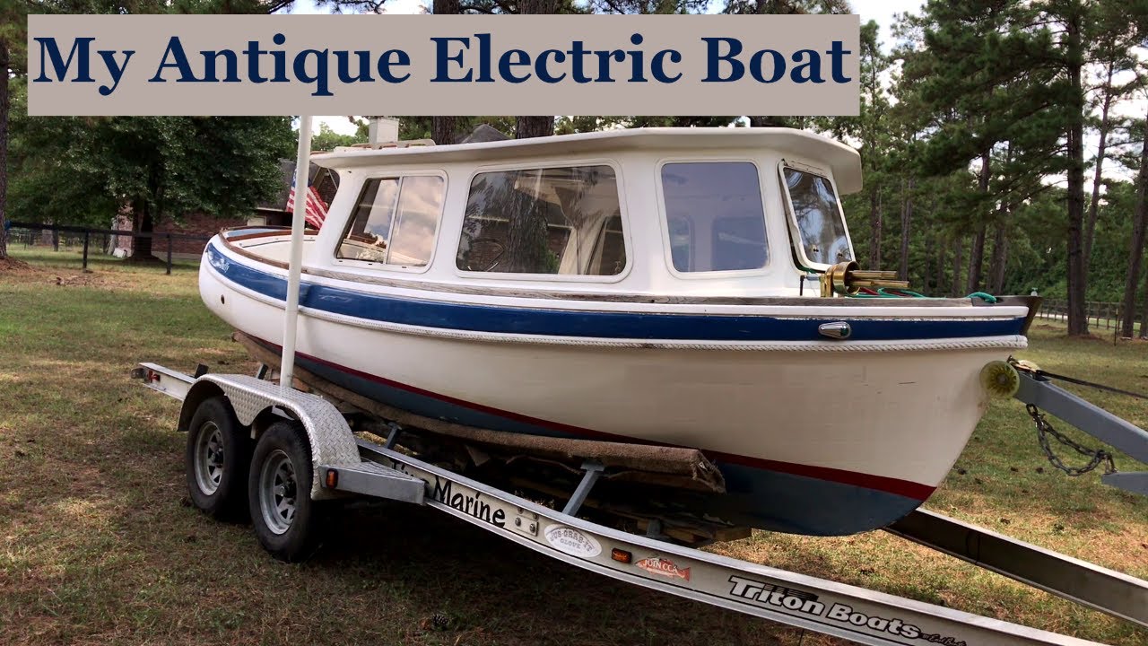 My Antique Electric Boat