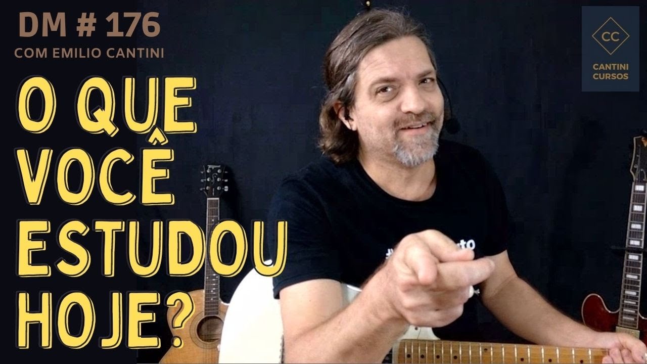 DM 176 - O que voc&ecirc; estudou hoje?