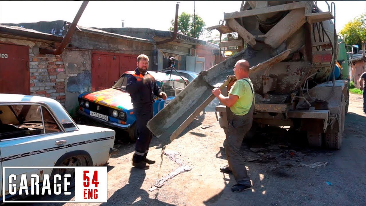 Filling a car with 5 tons of concrete &ndash; will it drive