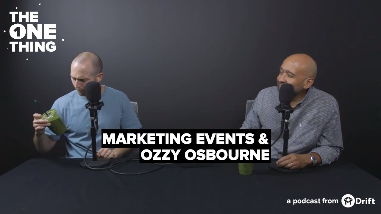 Dave Gerhardt on Marketing Events, David Cancel on Ozzy Osbourne | The One Thing by Seeking Wisdom