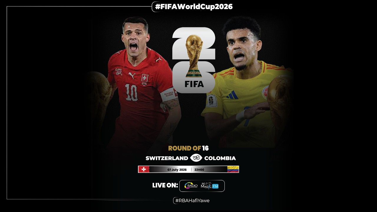 🔴 LIVE: Switzerland vs Colombia | World Cup 2026 - ROUND OF 16