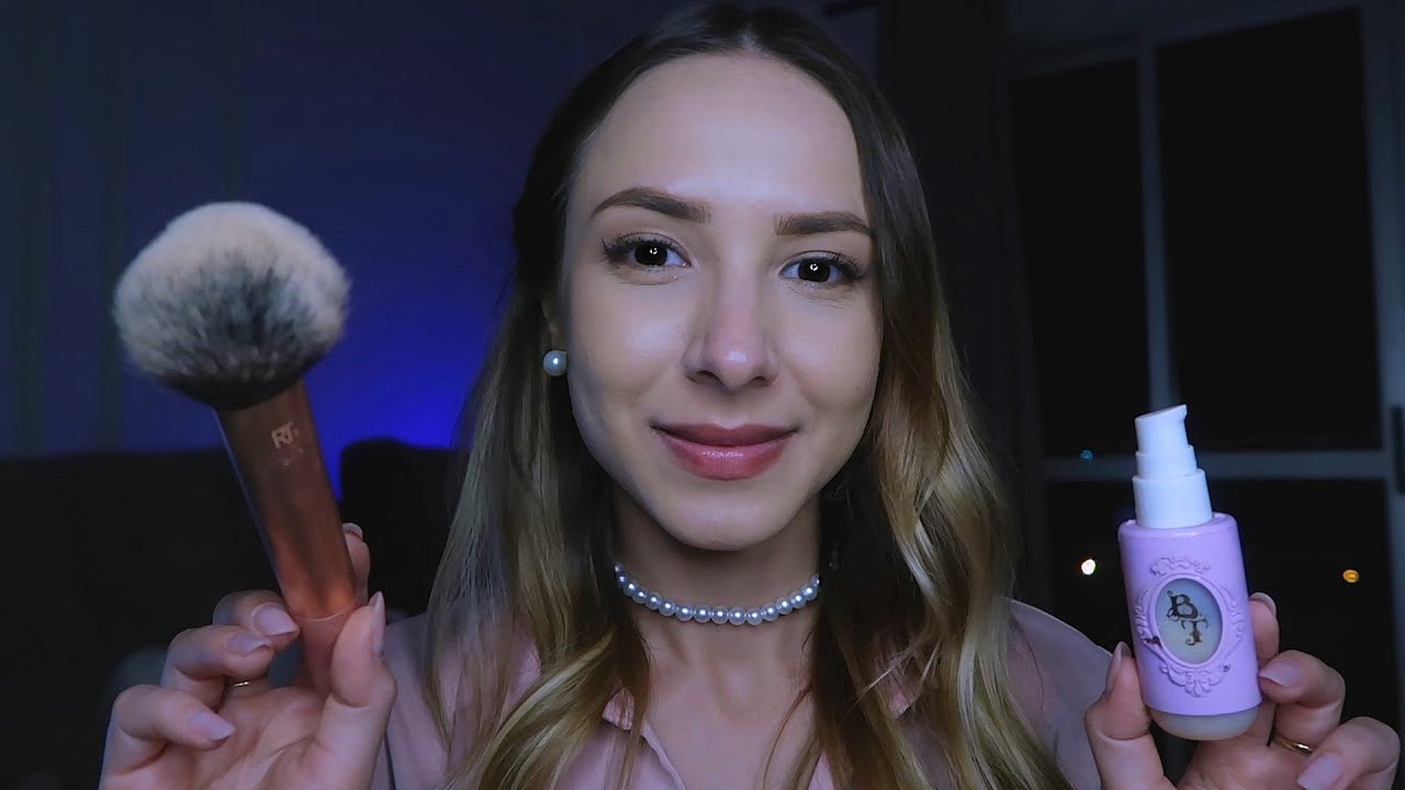 ASMR ARRUMANDO VOCÊ NOIVA 👰‍♀️ (quase dormi editando esse vídeo)