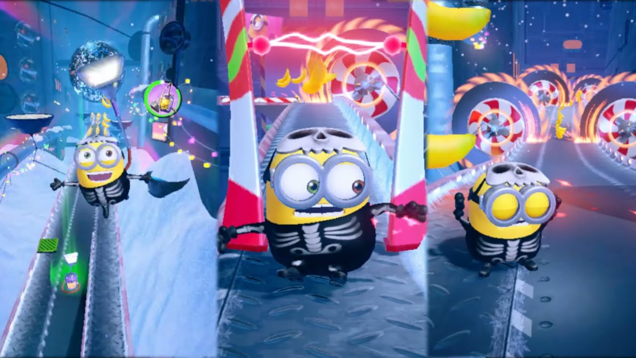 BONE CHILLING SPEED - SKELETON BOBS COLDEST RUN #gameplay #gaming #gamerforever #games #minions