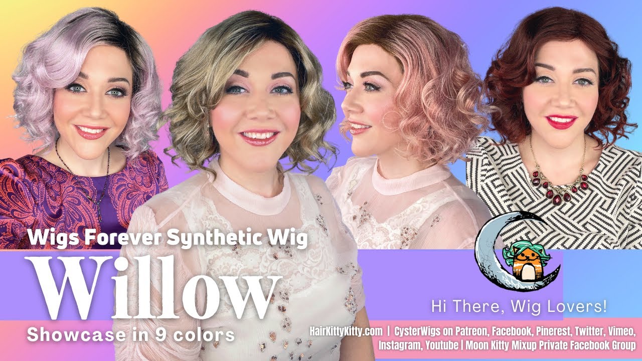 Willow Wig by Wigs Forever | Showcase of every color | HairKittyKitty