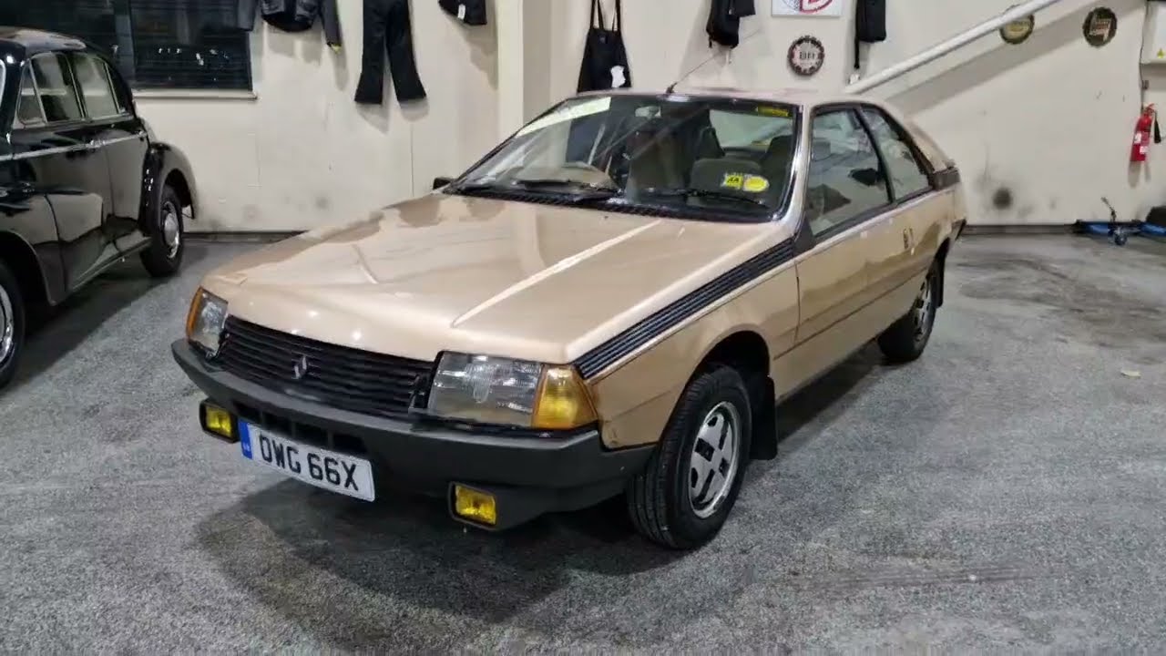 1982 RENAULT FUEGO GTS | MATHEWSONS CLASSIC CARS | AUCTION: 5, 6 & 7 FEBRUARY 2025