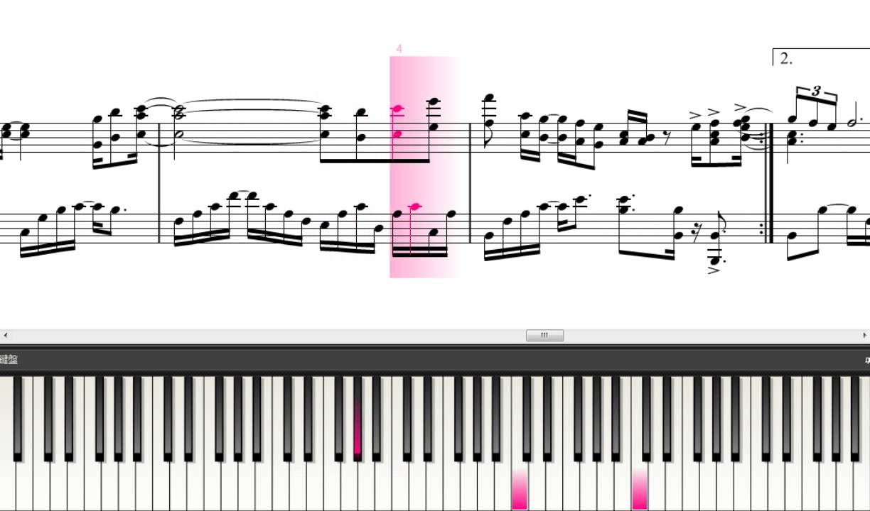 ひこうき雲（ピアノ）荒井由美　上級アレンジ