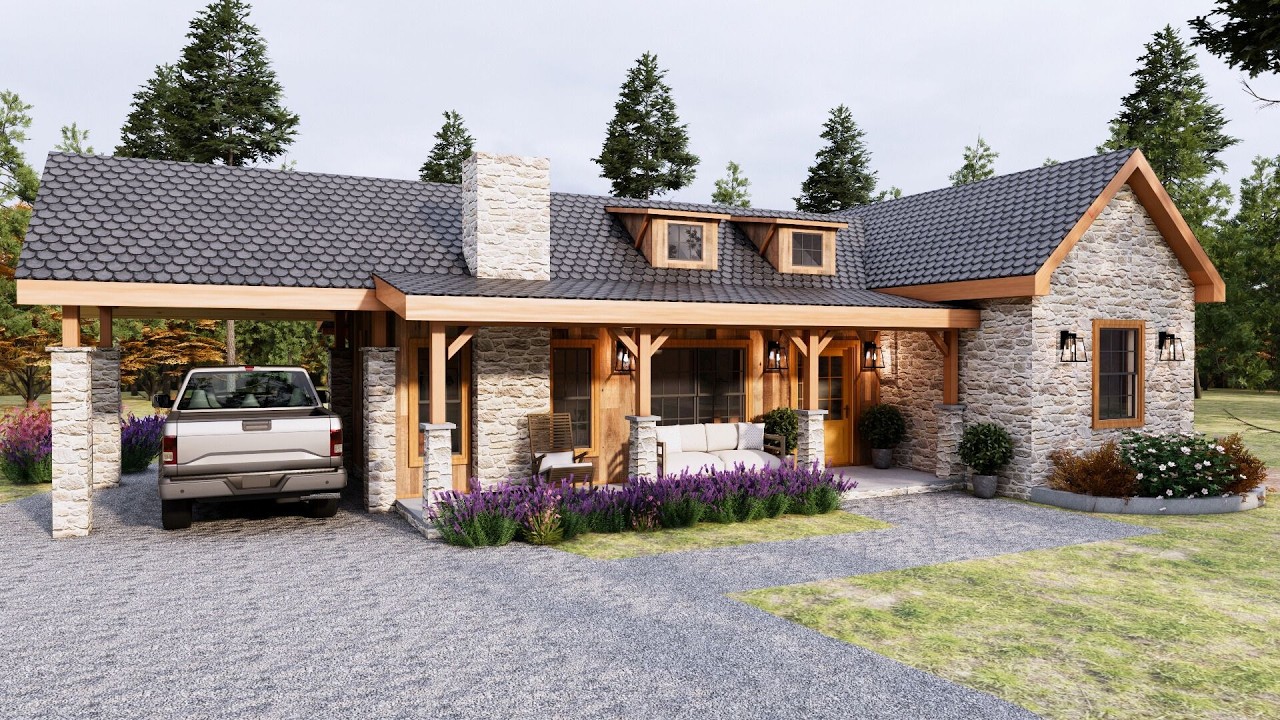 890 Sq ft (80m2)  Small & Sweet: This Cozy Home Feels Like a Warm Hug