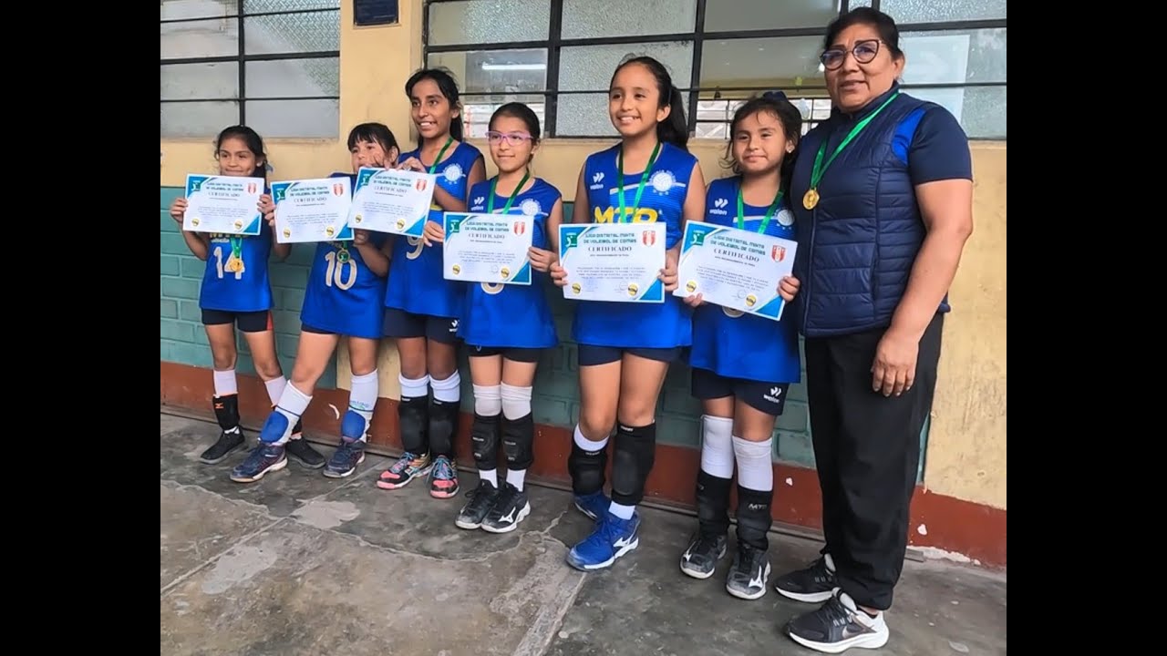 Final categoría Sub 9 - Liga Distrital de Voleybol de Comas - Géminis vs Comas Corazón