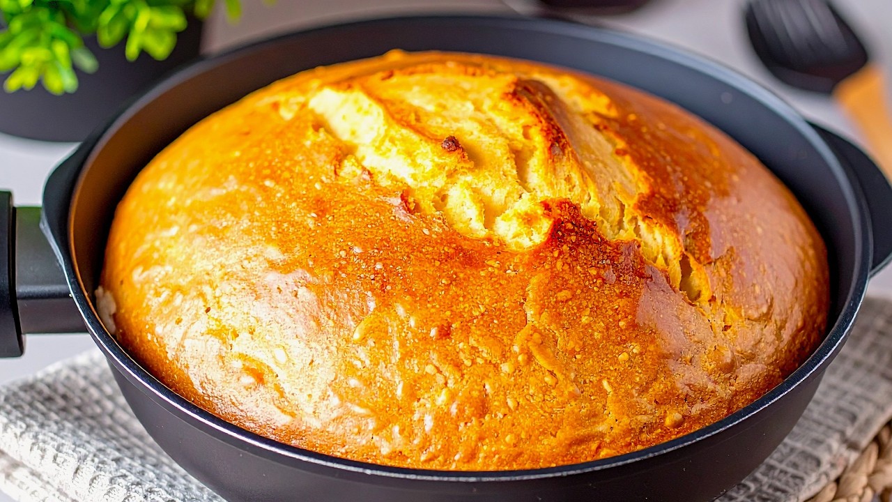 Gesund Brot ohne Mehl, ohne backofen! Nur Haferflocken und Joghurt! Super schnelles Rezept!
