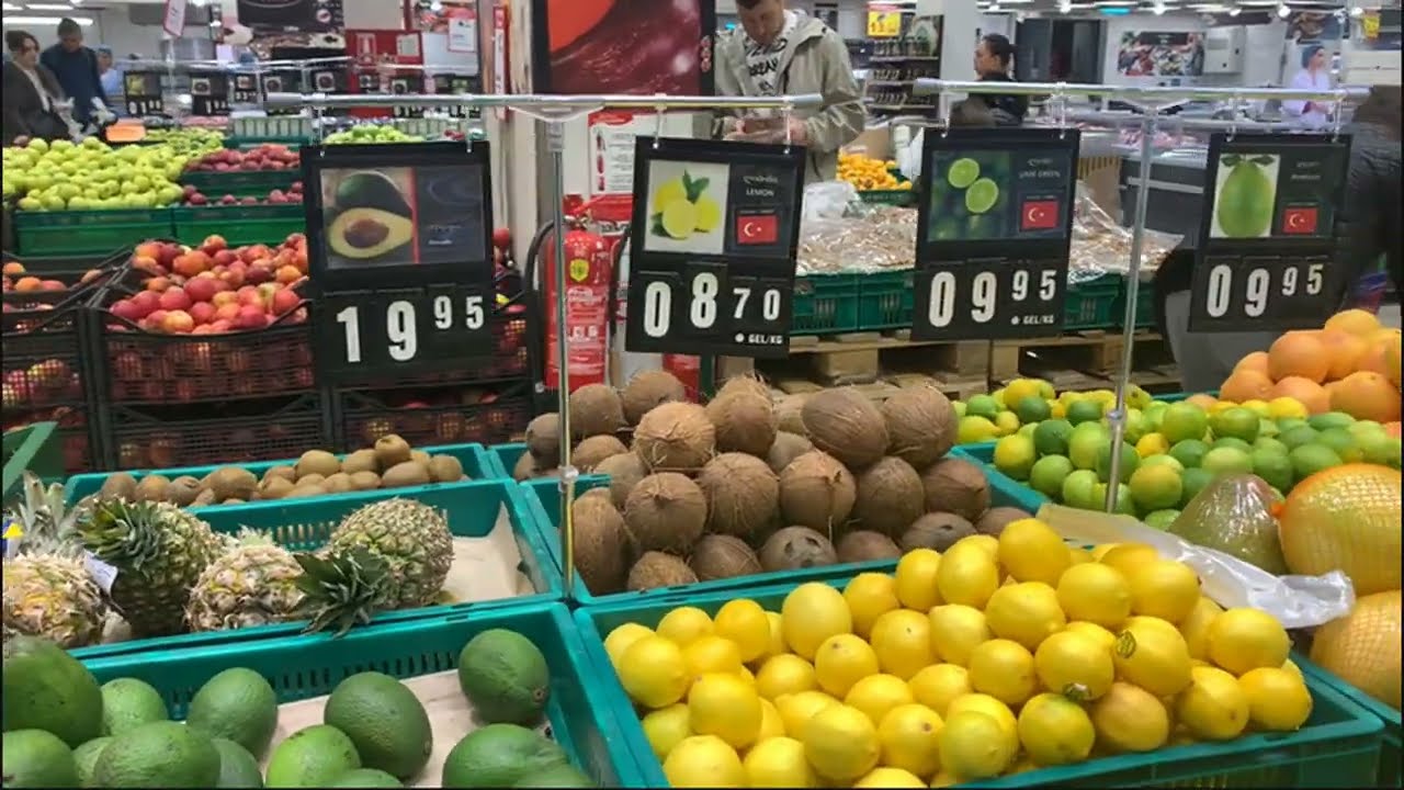Цены на продукты в Грузии (Батуми 2025)