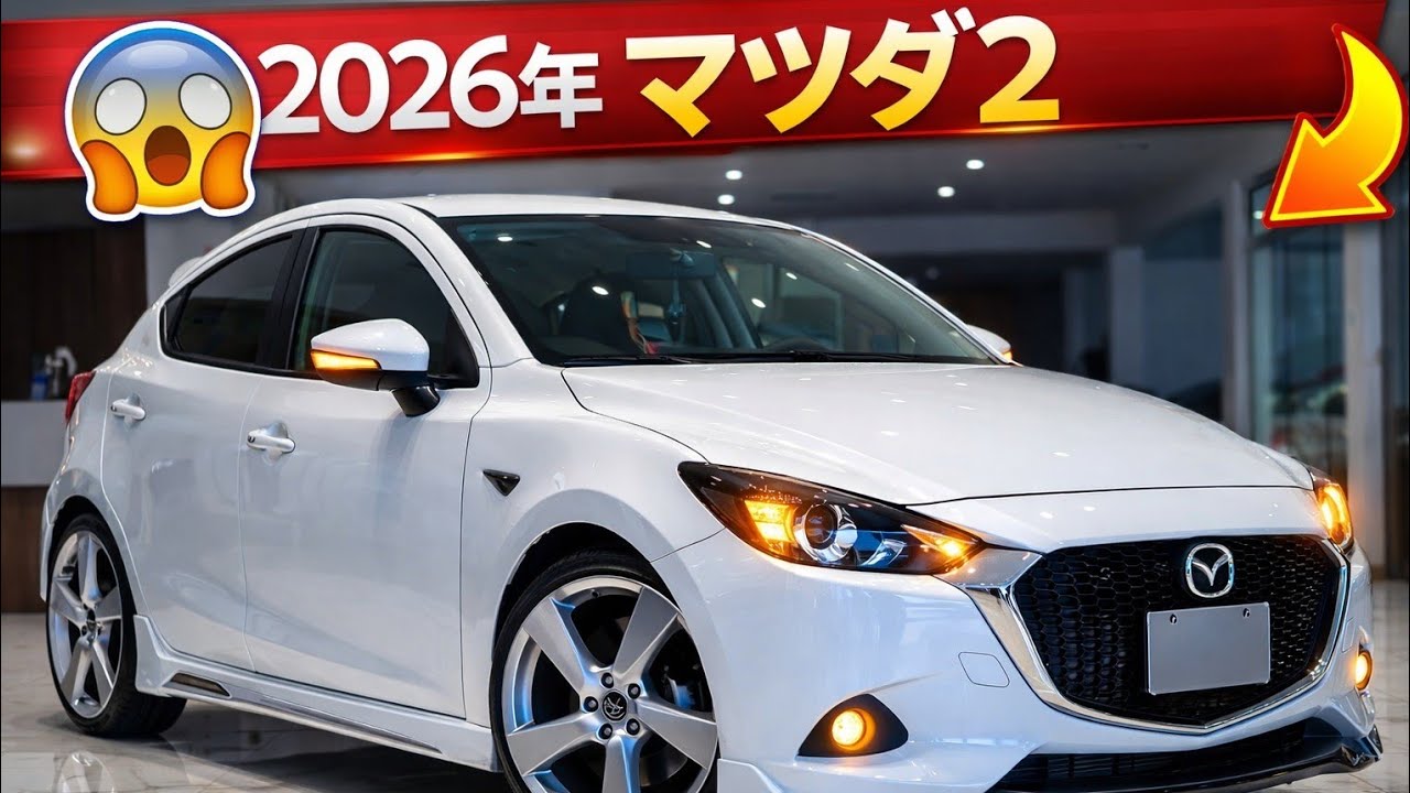 2026年 ダイハツ・マツダ2｜究極の低燃費シティハッチバック！🚗✨