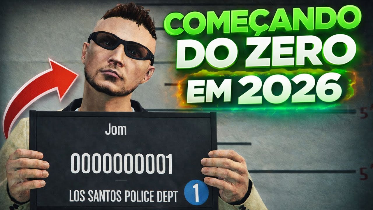 GTA V ONLINE - COMEÇANDO DO ZERO EM 2026!! NOVA GERAÇÃO