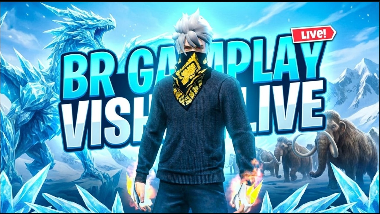 🌿FREE FIRE LIVE🌿PLAYING BR-RANKED😎SPEED GAME PLAY 🎮🎯 ON LIVE - GARENA FREE FIRE #PNROSE #VISHAlLIVE