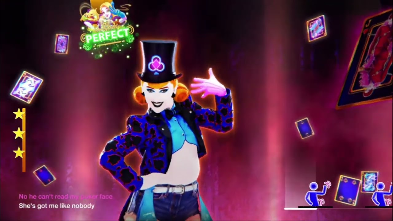 Just Dance 2025 (PC) | Poker Face Magical Version, Lady Gaga | 13K MEGASTAR, 3/3 GOLD