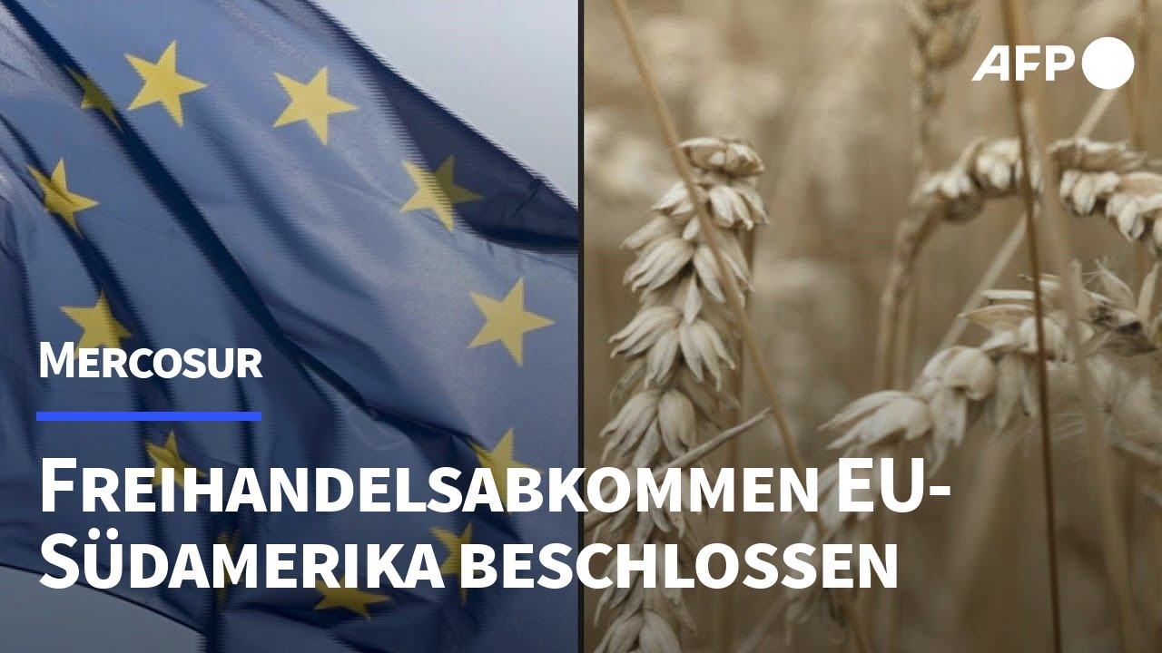 EU-L&auml;nder stimmen Mercosur-Freihandelsabkommen zu | AFP