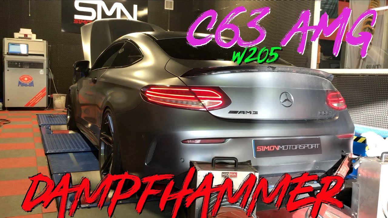 Wieviel Leistung geht beim C63 AMG mit Stage 1,5? | SimonMotorSport | #737