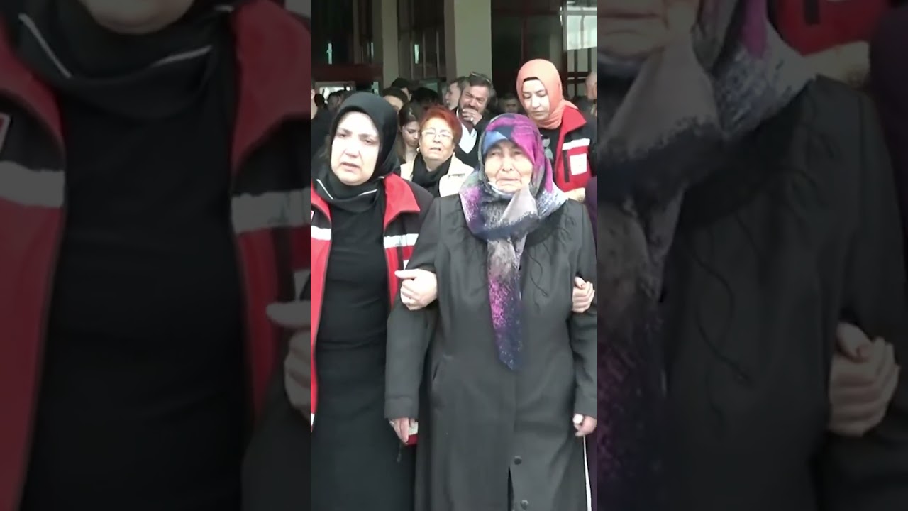 Kahramanmaraş'ta okul saldırısında &ouml;lenlerin cenazeleri g&ouml;zyaşları i&ccedil;inde teslim alındı #shorts